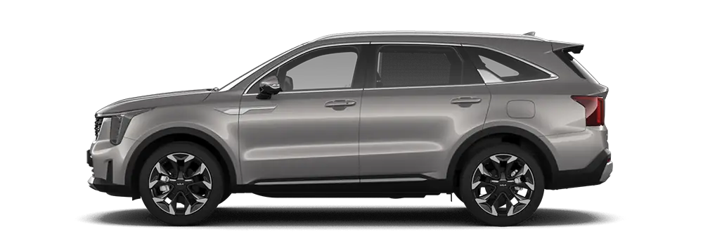 Kia Sorento GT-Line side view Volcanic Sand Brown