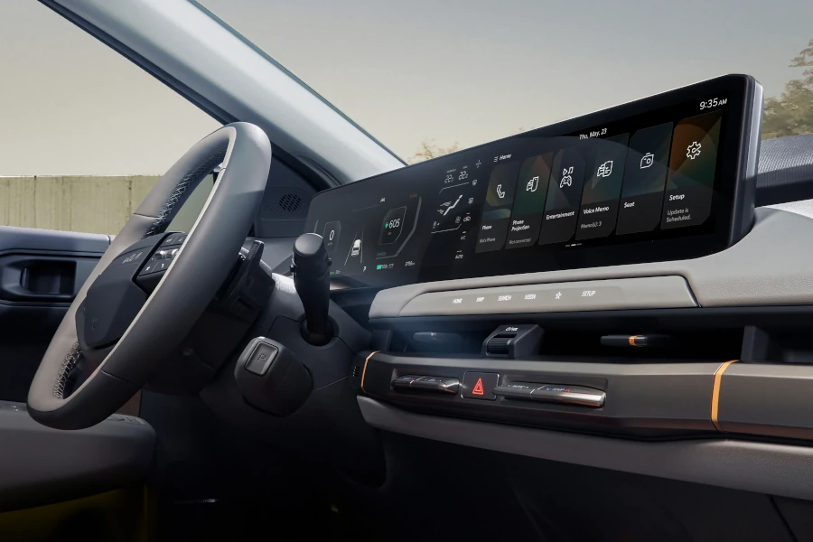Kia EV3 screen