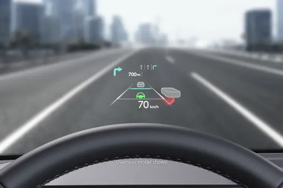 Kia Sorento head-up display