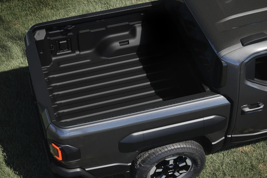 Kia Tasman tub space
