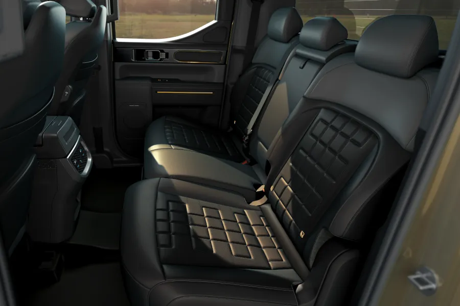 Kia Tasman tub space