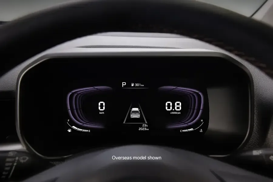 kia picanto driver instrument cluster