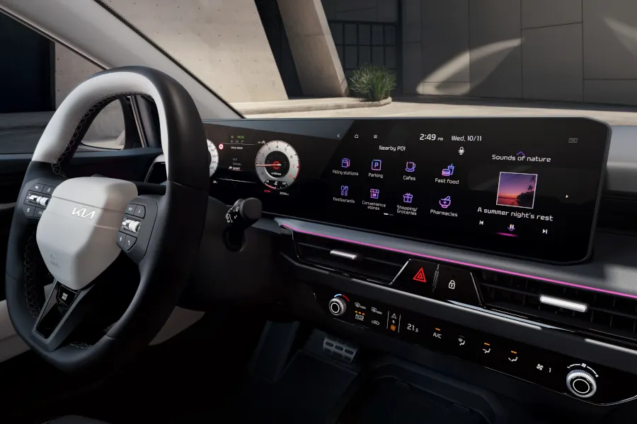 Kia Stonic touch screen