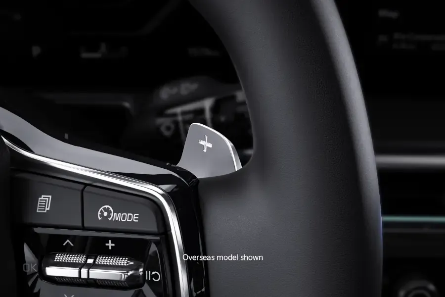 Kia Sorento paddle shifters