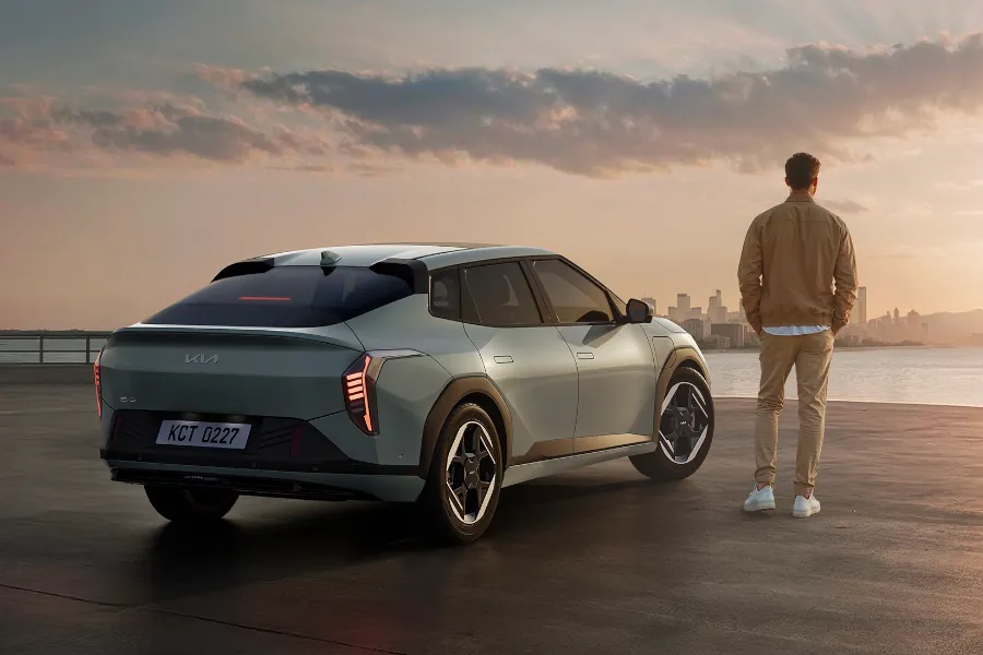 Kia EV4 rear view