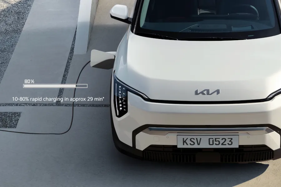 Kia EV3 charging