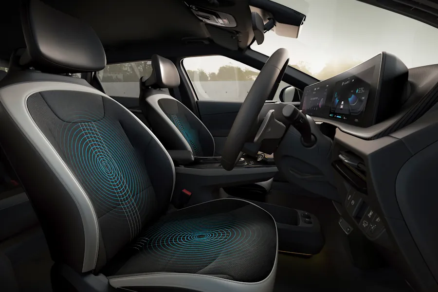 Kia EV6 heated & ventilated seats