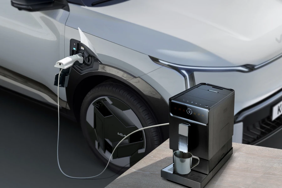 Kia EV5 V2L exterior