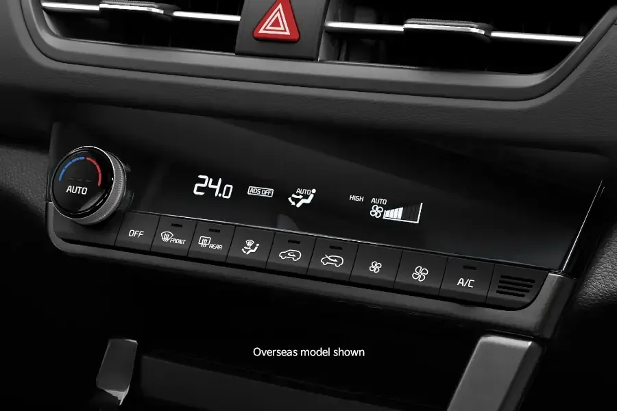kia seltos climate control