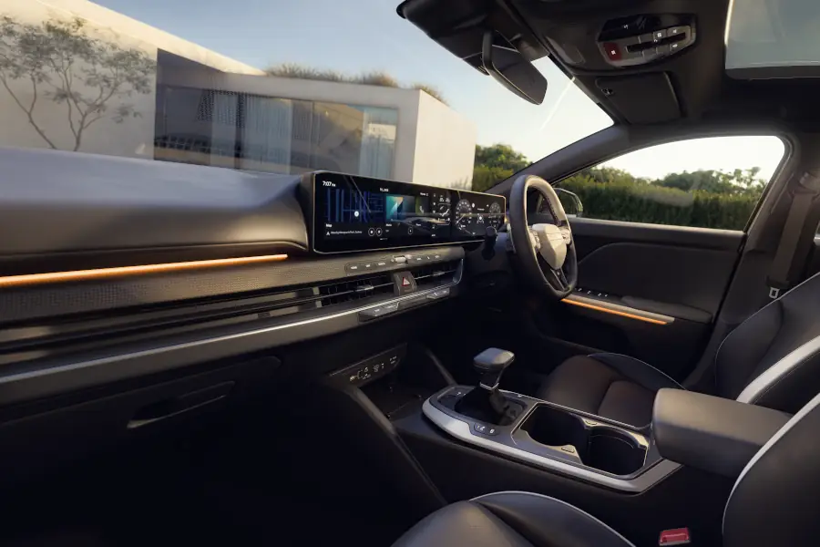 Kia K4 interior ambient mood lighting