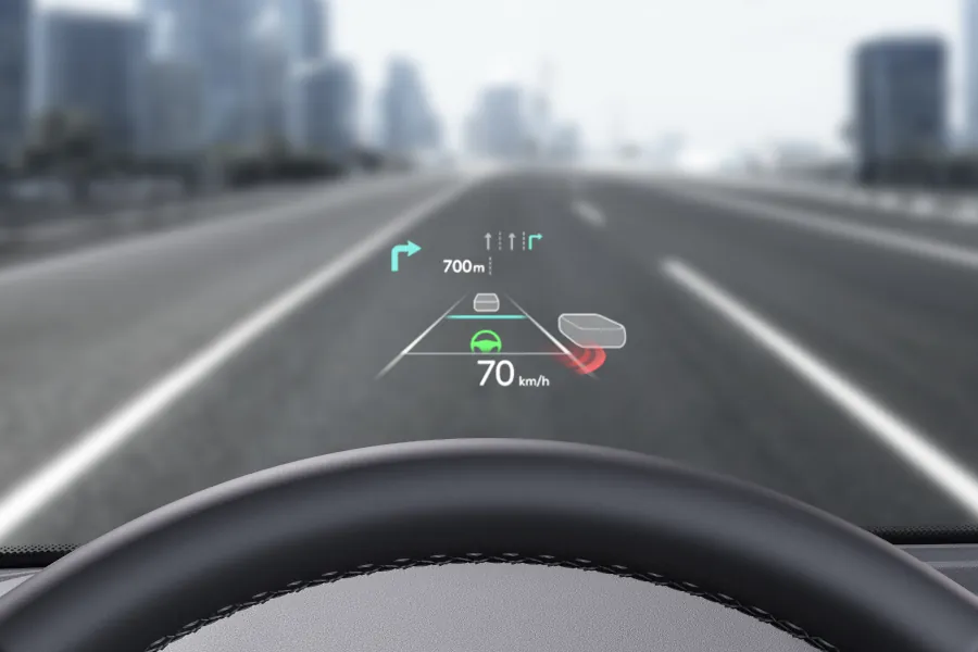 Kia Sportage HUD
