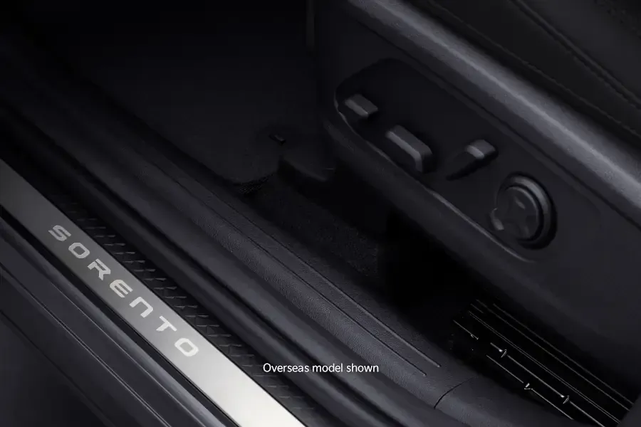 Kia Sorento adjustable seats