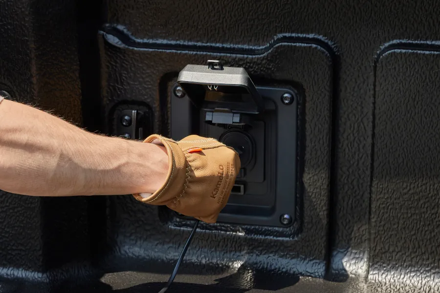 Kia Tasman power outlets inverters