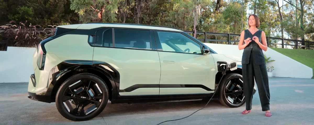 Kia EV3 charging video