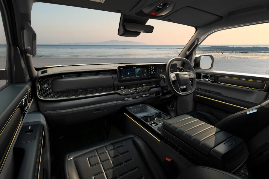 Kia Tasman heated & ventilated seats