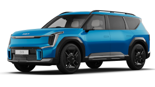 Kia EV9 GT-Line Ocean Blue matte colour paint