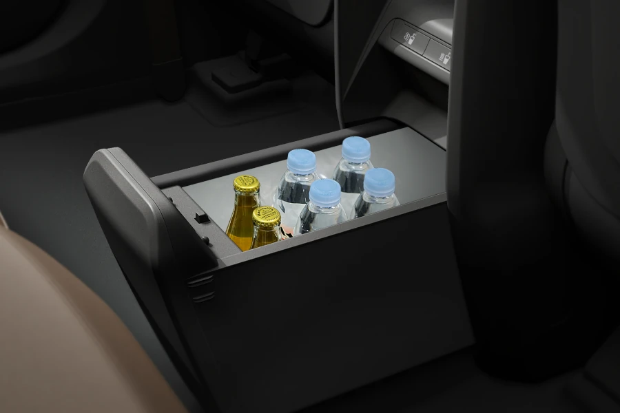 Kia EV5 cooled & heated rear storage