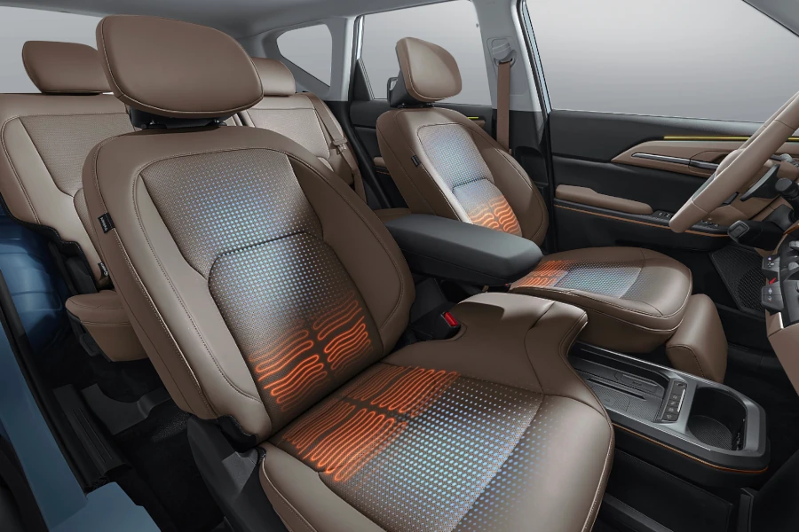 Kia EV5 heated & ventilated seats