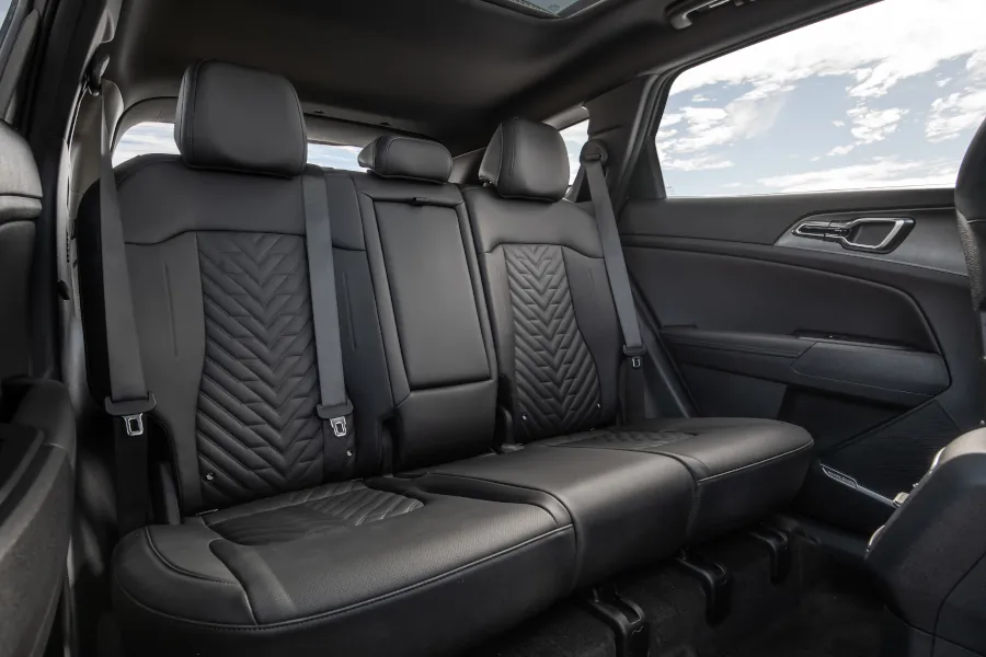 Kia Sportage rear seat & boot space