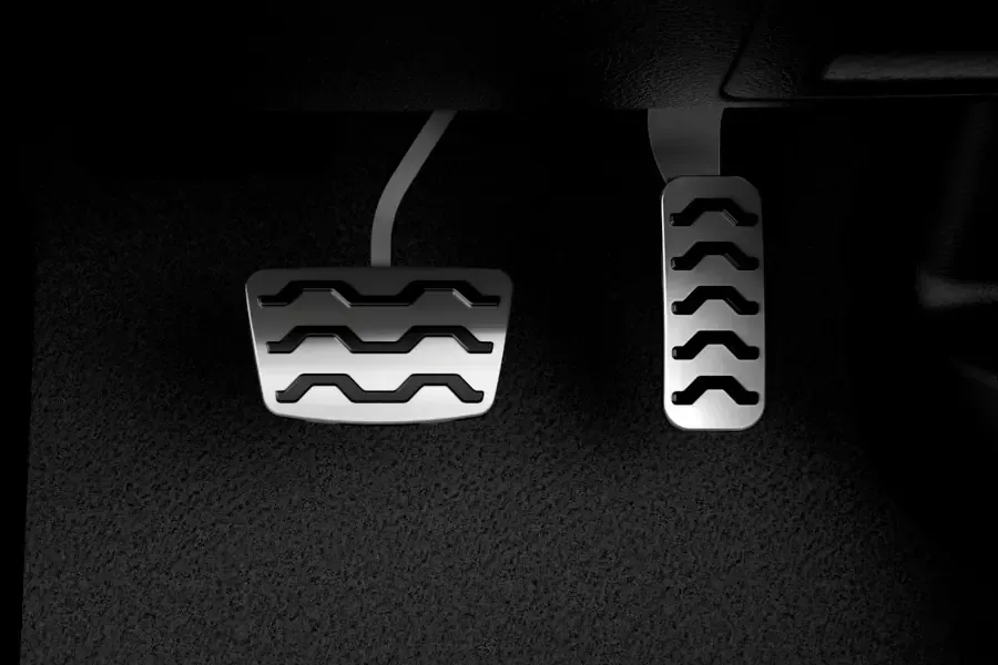 kia picanto alloy pedals