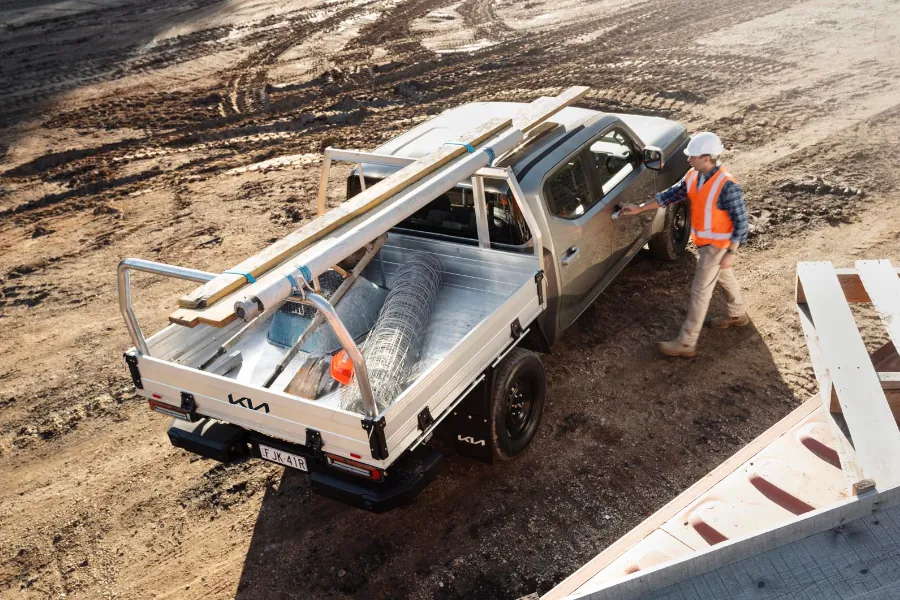 Kia Tasman chassis tray types