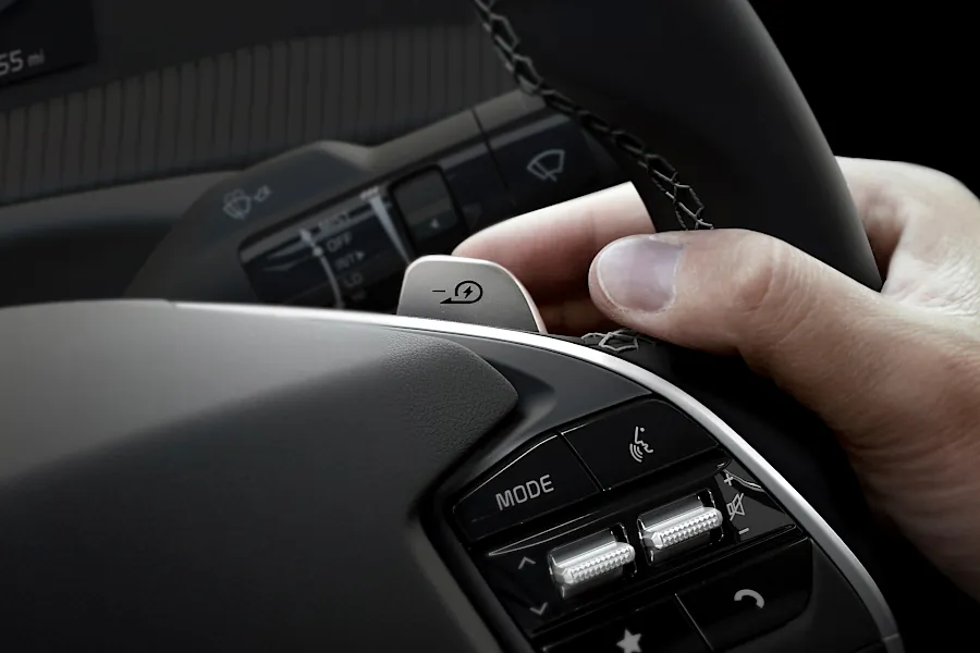 Kia EV6 single pedal driving